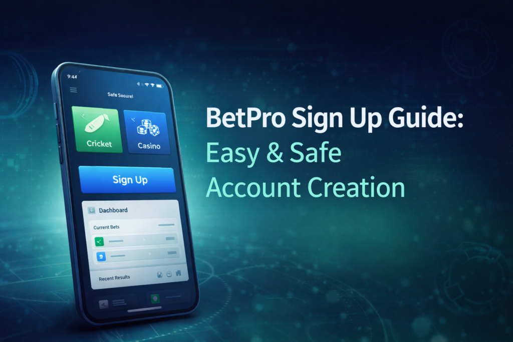 BetPro Sign Up Guide