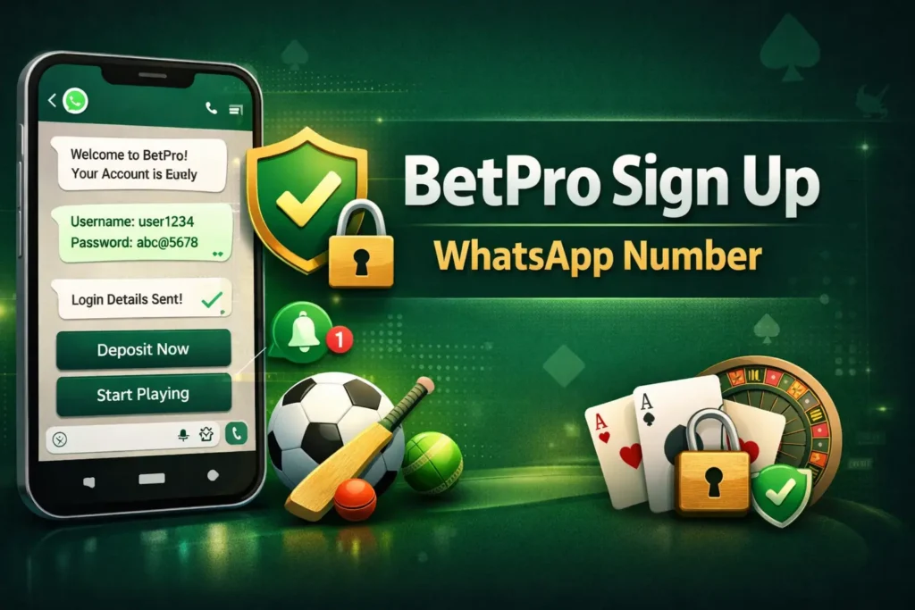 BetPro sign up WhatsApp number guide for fast account setup in Pakistan