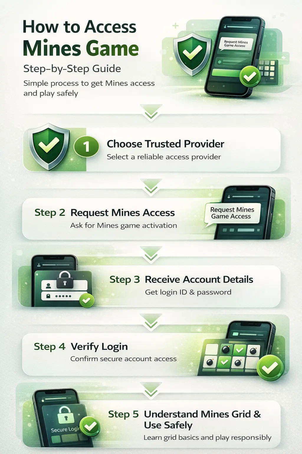 Mines game step by step access guide for Pakistan users