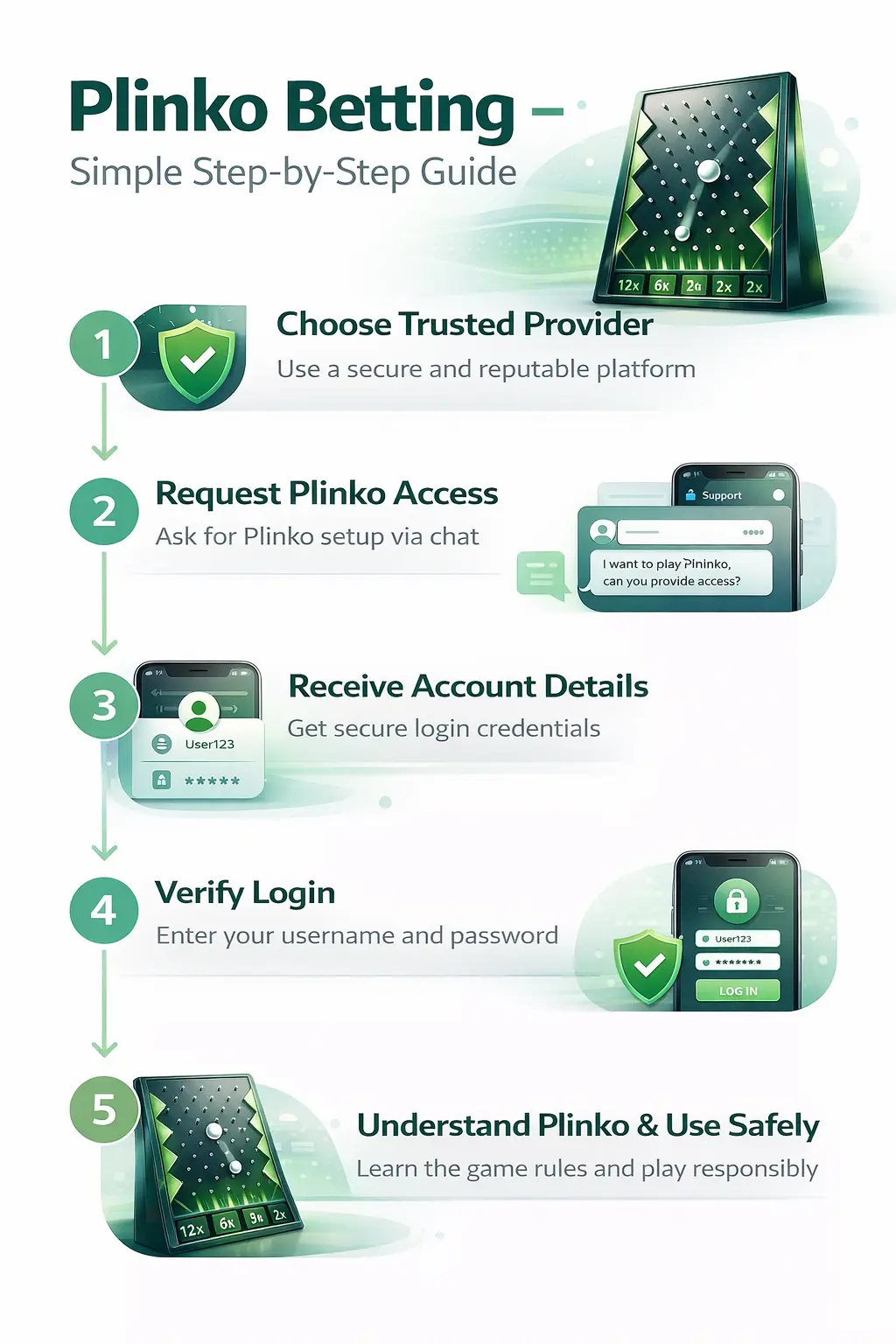 Plinko betting step by step access guide for Pakistan users