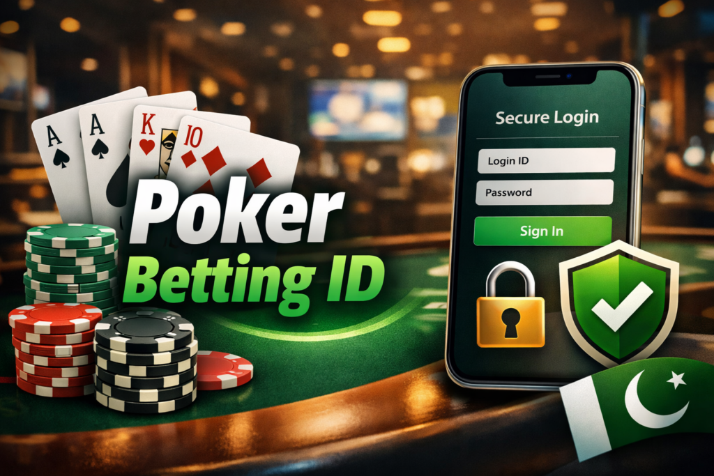 Poker betting ID guide for Pakistan users with poker online access