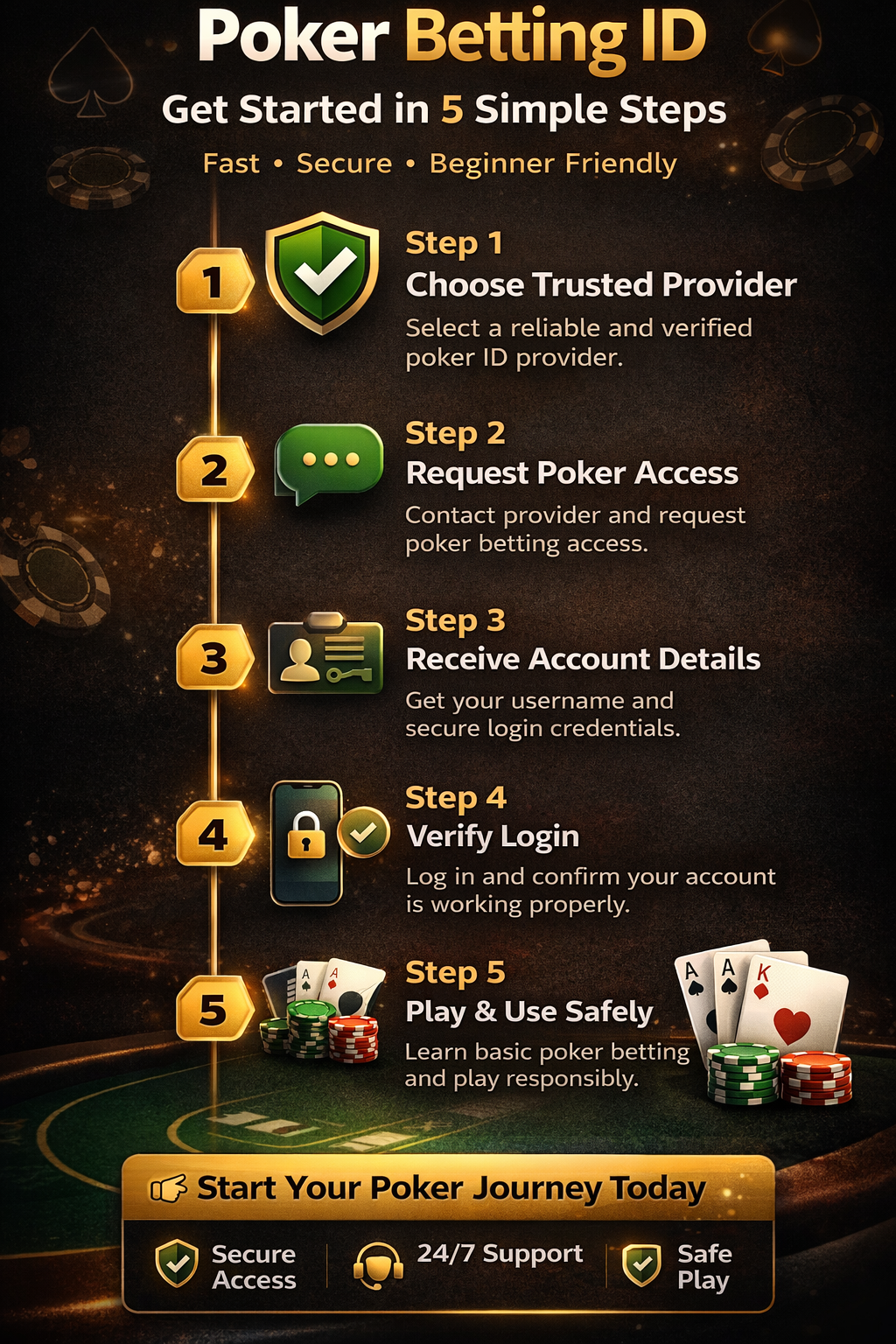 Poker betting ID step by step setup guide for poker online access in Pakistan