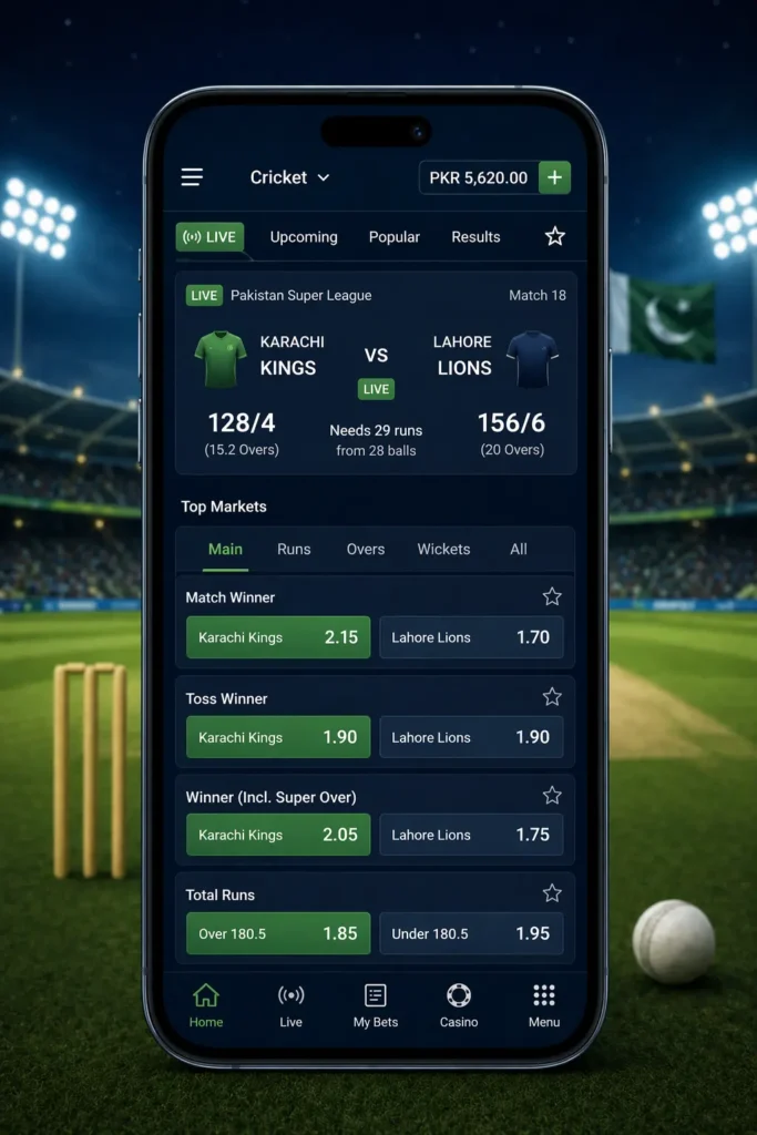 betpro id for cricket betting pakistan complete guide 2026