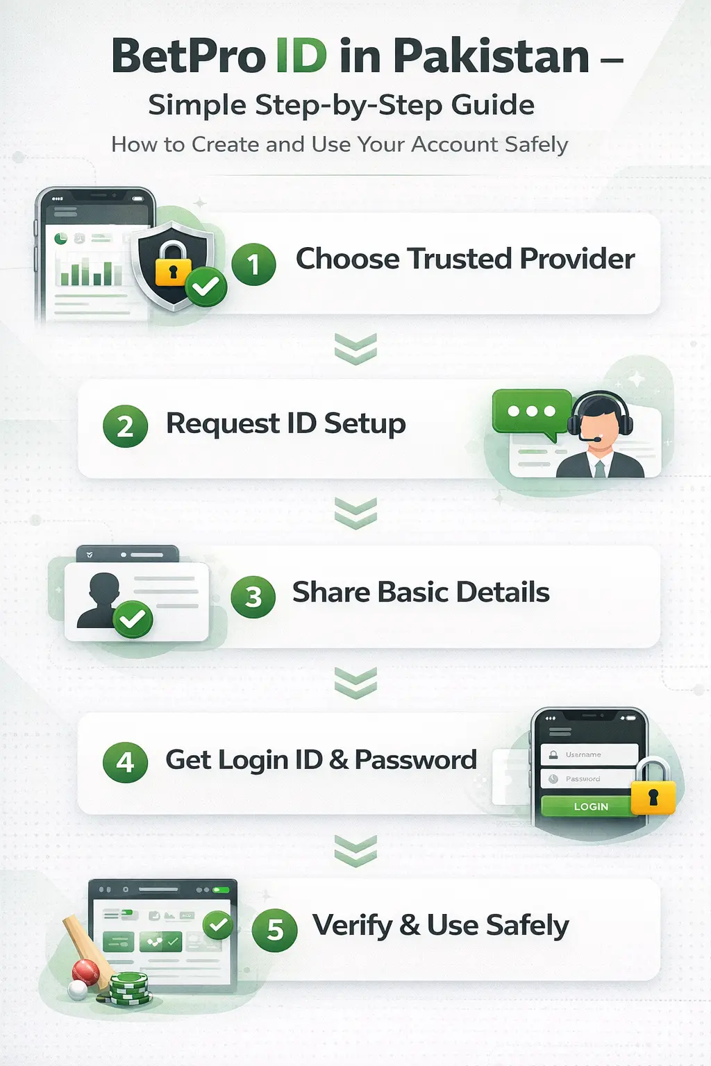BetPro ID in Pakistan step by step setup guide with login and safe account access