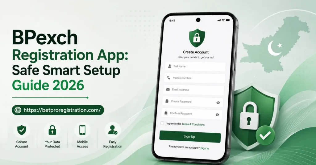 BPexch registration app safe setup guide for Pakistan users