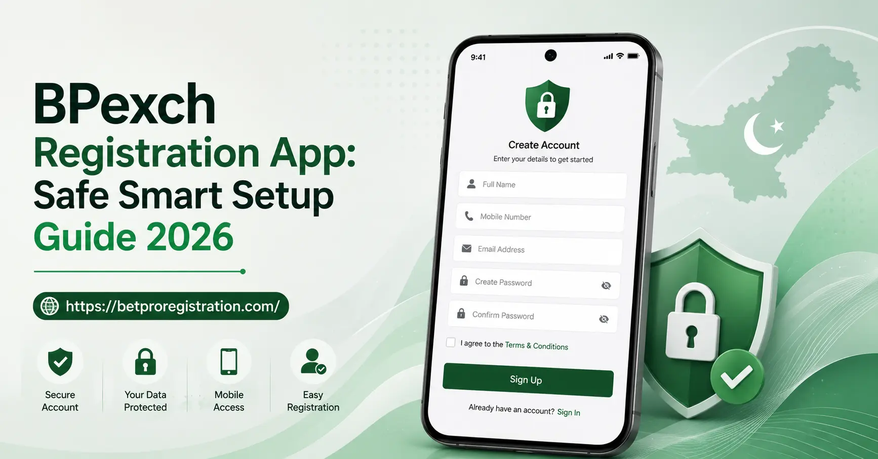 BPexch registration app safe setup guide for Pakistan users