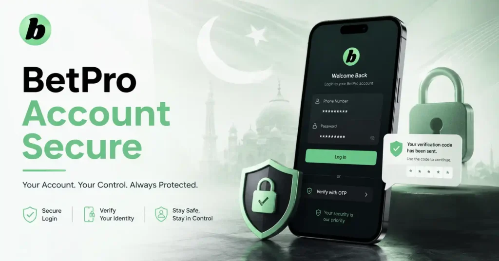 BetPro account secure guide for Pakistan users