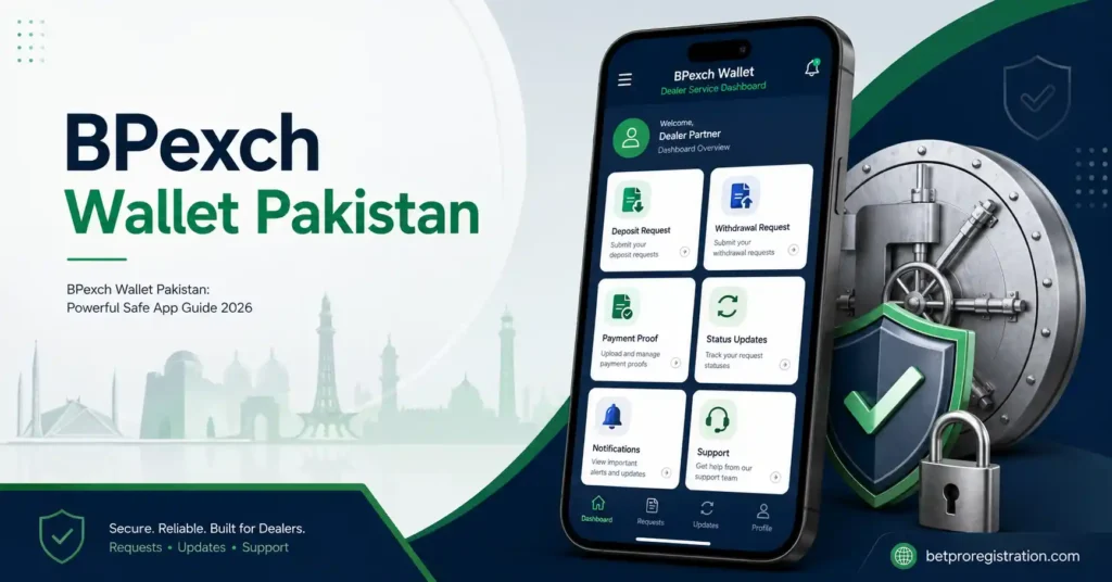 BPexch Wallet app dashboard guide for Pakistan users