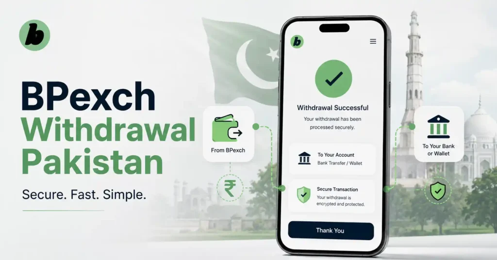 BPexch withdrawal in Pakistan with verified cashout steps